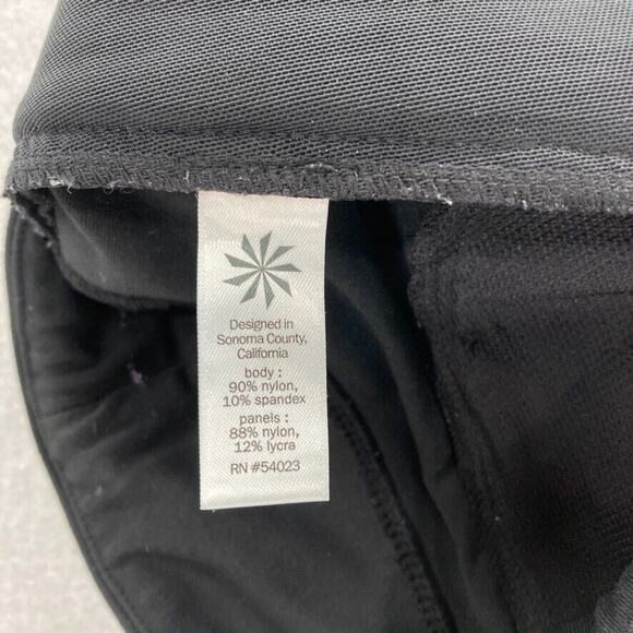 Athleta Highline Hybrid Summiter Pants Women's 2 Black Stretch Fabric Skinny Leg - Picture 6 of 13